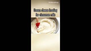 Cream cheese frosting for cinnamon rolls Cream cheese frosting for cinnamon rolls