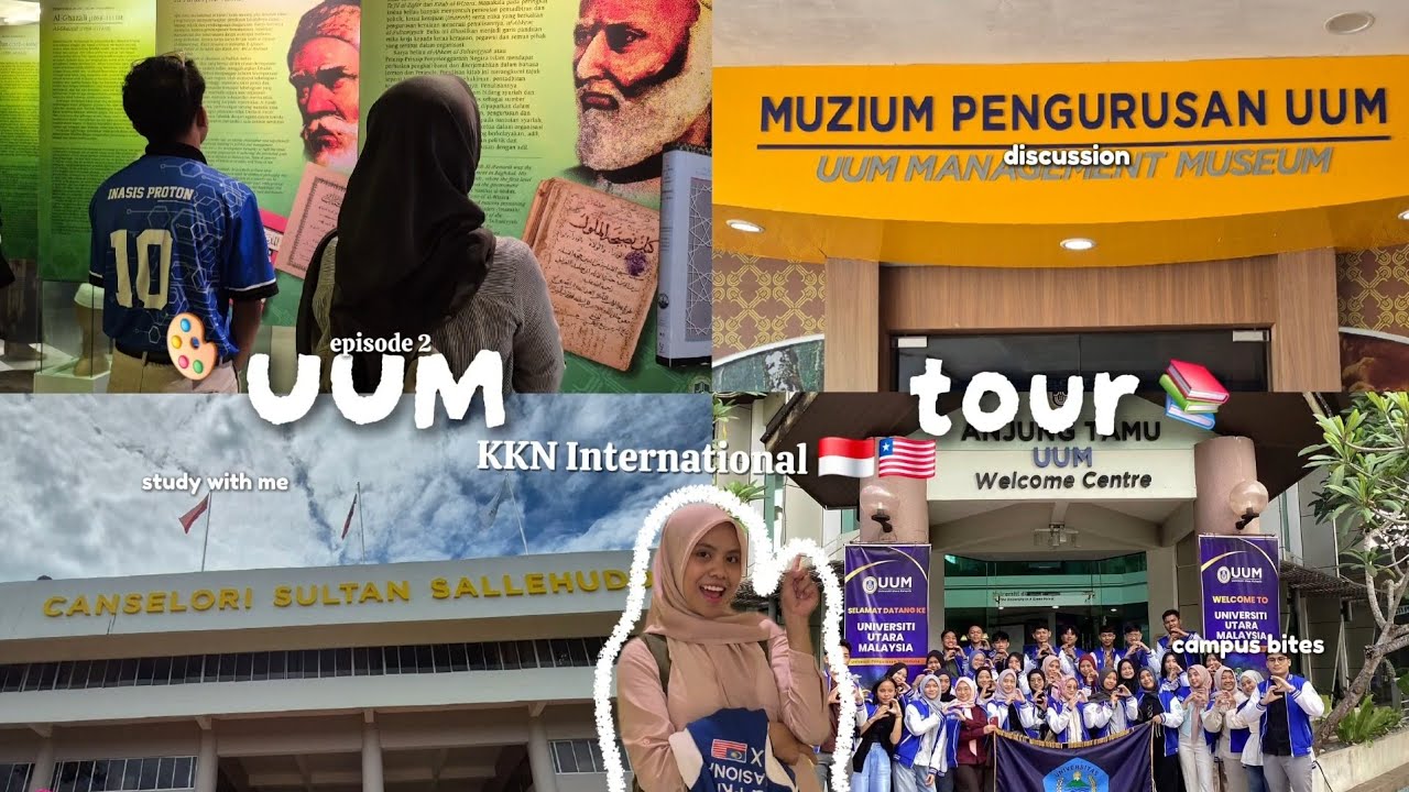 Keliling Universiti Utara Malaysia 🇲🇾- Kampus Luas & Asri Banget!!!