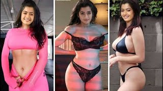 Rashmika Mandanna Hot Bikini Pose Video South Indian Actress