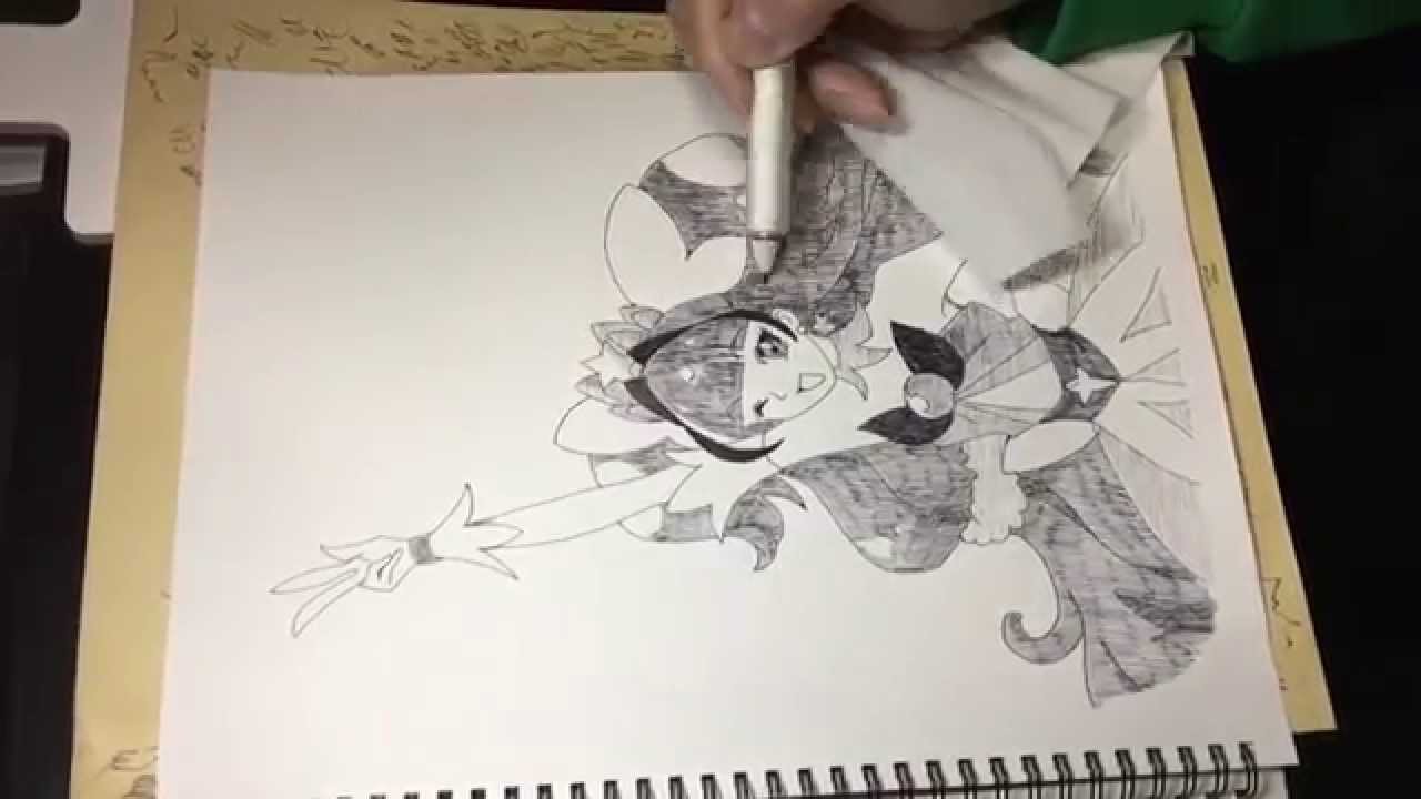 Go! プリンセスプリキュア キュアトゥインクルを描いてみました