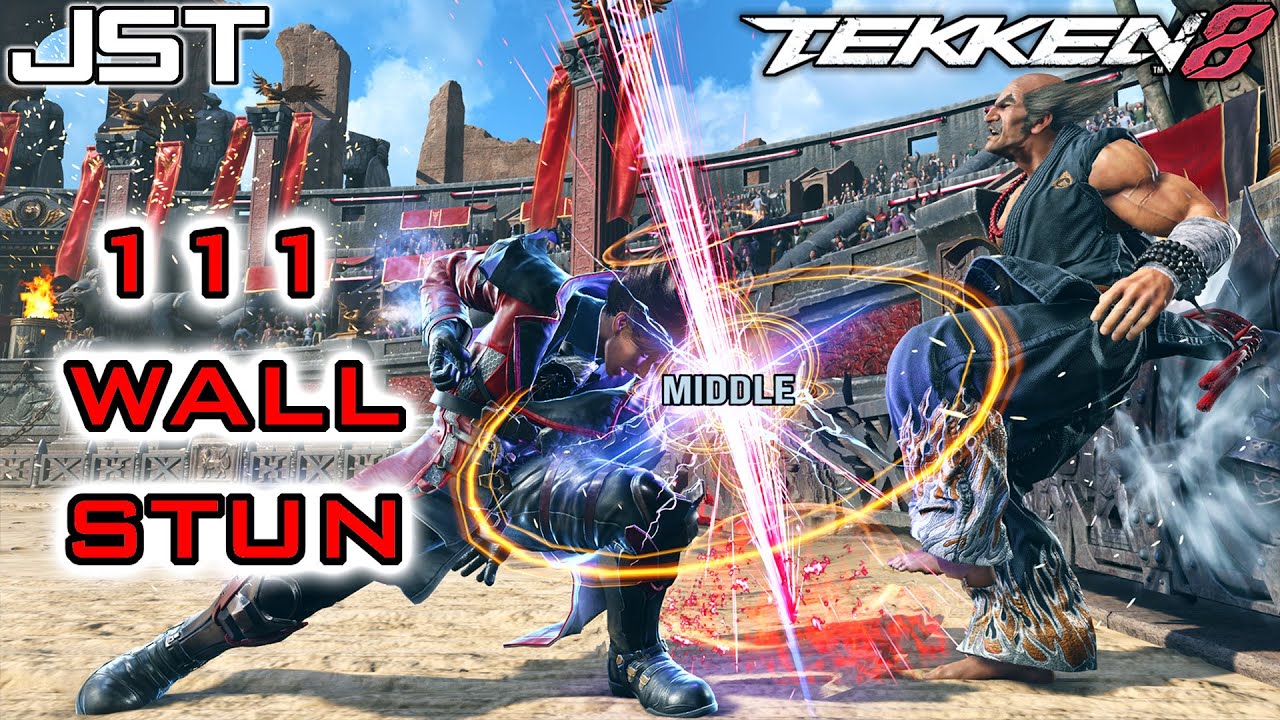 Lars' 111 Wall-Splats Again! -Patch 1.08- [TEKKEN 8] - YouTube