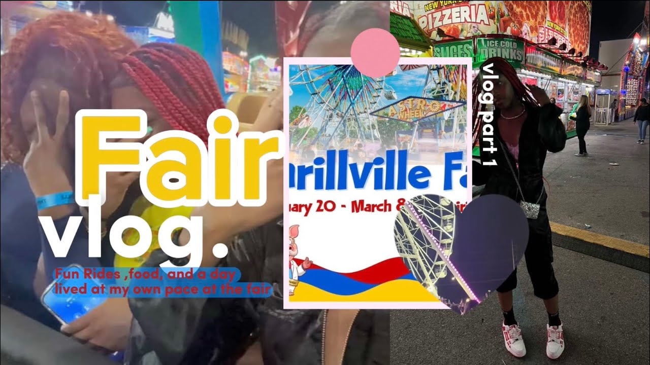 State Fair Vlog Part 1 🎢🍿 | The Night Started Crazy