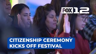 Cinco de Mayo festival kicks off downtown with 48 new US citizens