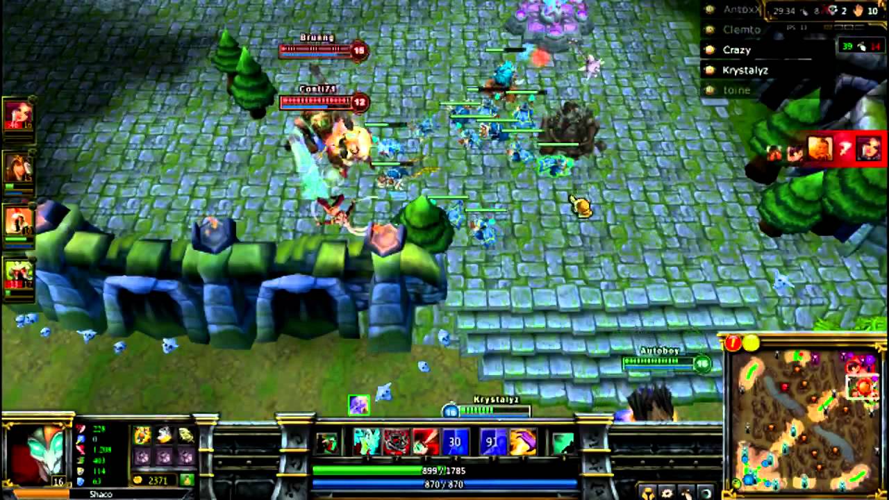 Shaco AD kill compilation