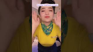 A Pretty Cebu Pacific Flight Attendant Spaghetti Dance