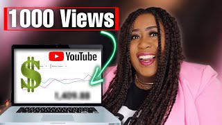 You Won't Believe How Much YouTube Pays You For 1000 Views in 2024