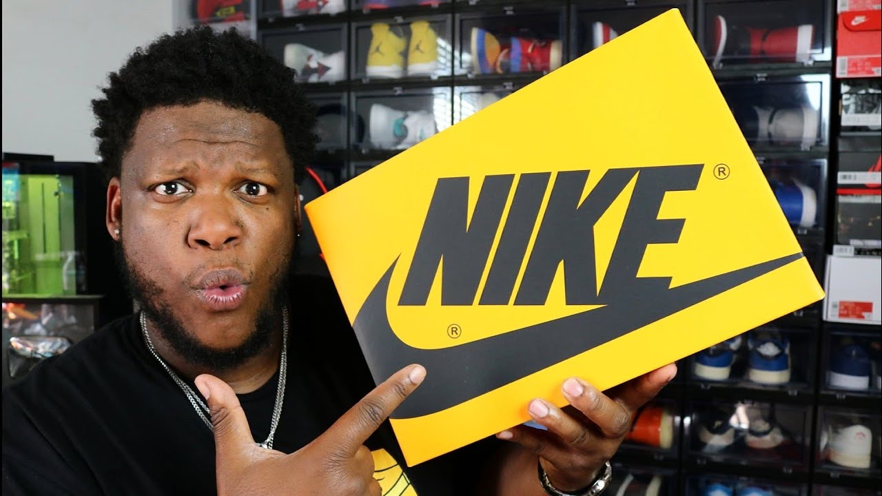 SHOULD I HAVE WAITED FOR THESE TO DROP??? JORDAN 1 TAXI YELLOW TOE!!!