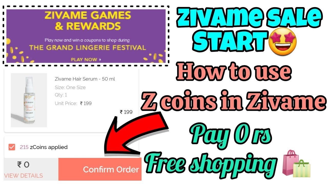How To Convert Zcoins Into Cash In Zivame