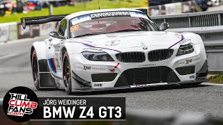 V8 sound BMW Z4 GT3 - Jörg Weidinger || Hill Climb Rechberg 2024 + ONBOARD