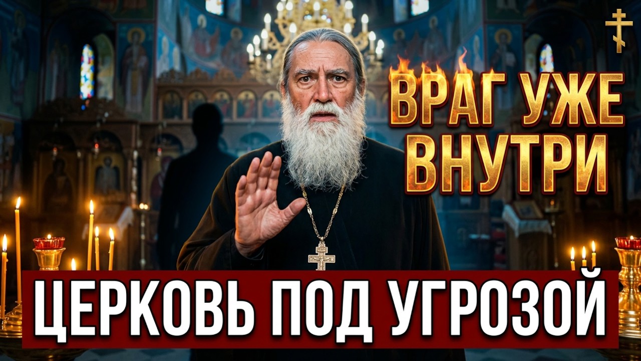 Церковь находится на пороге опасности — и эта опасность говорит словами Евангелия!