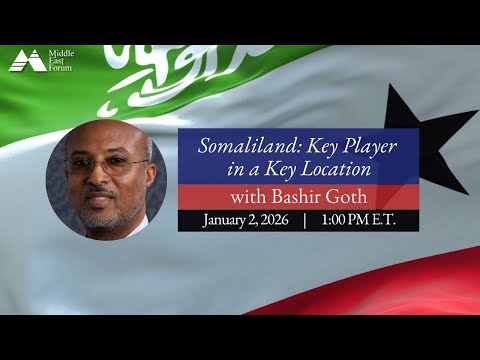 Watch "Somaliland: Key Player in a Key Location" with Bashir Goth on YouTube