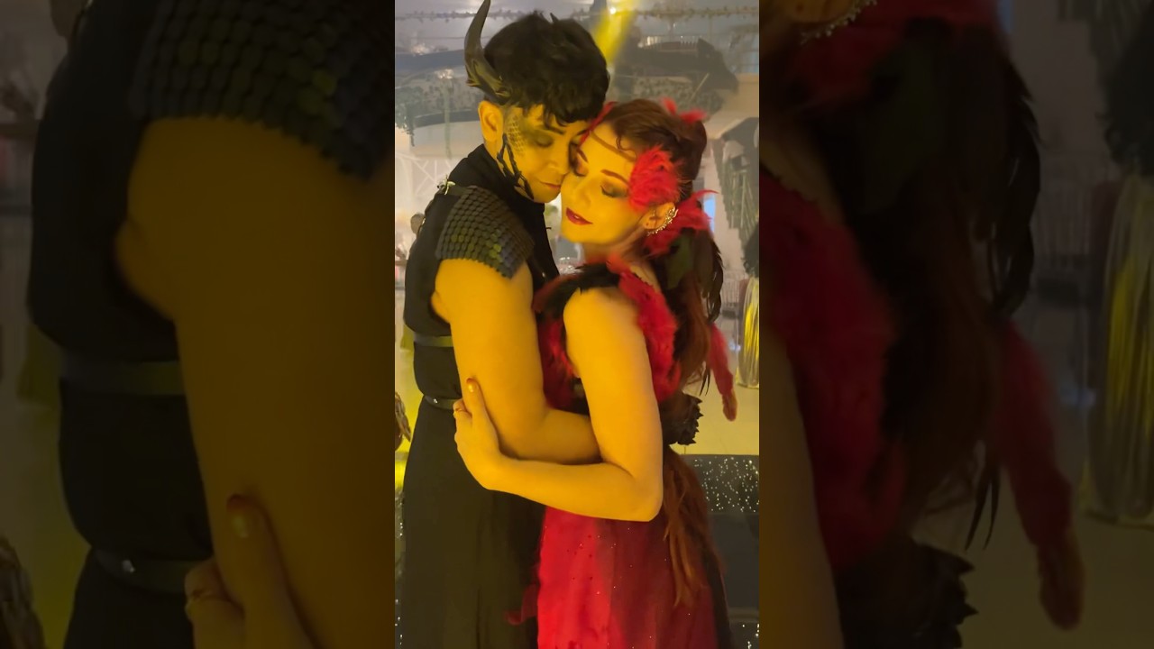 Phoenix and Dragon Costume ❤️‍🔥❤️‍🔥 #couple #halloween