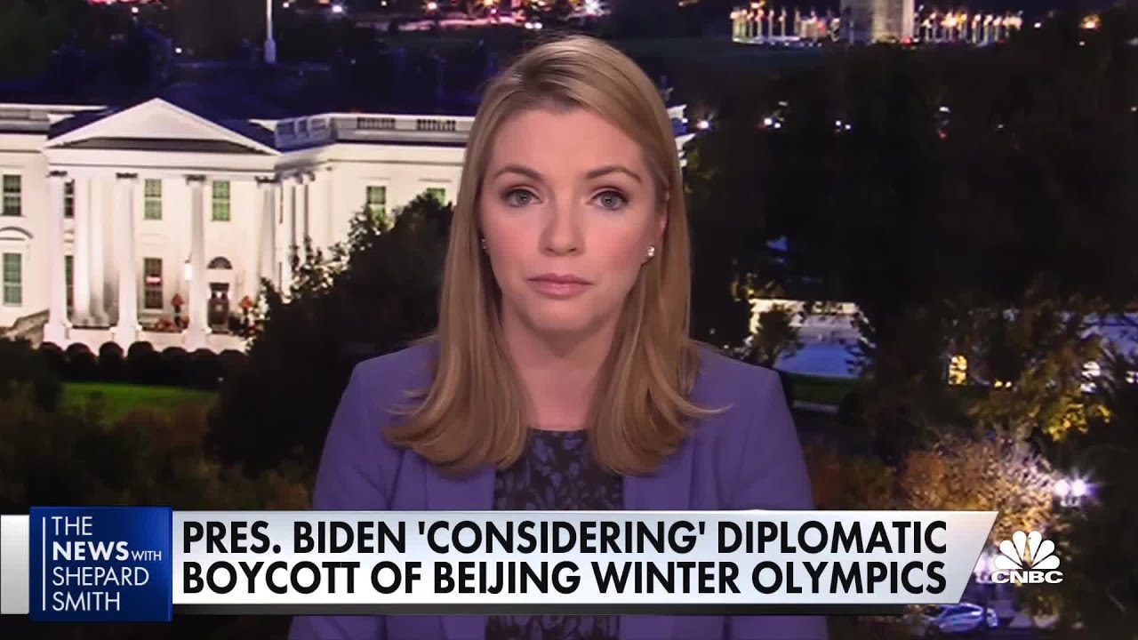 President Joe Biden: U.S. considering diplomatic boycott of Beijing Olympics