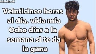 CNCO - 25 Horas (Letra)