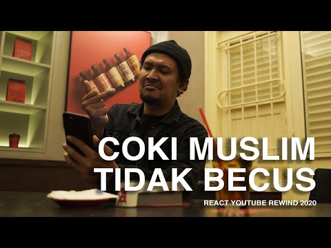 COKI MUSLIM GAK BECUS NGEREACT YOUTUBE REWIND INDONESIA 2020!