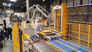 SUNYI Robot Palletizer in UK successful Installation