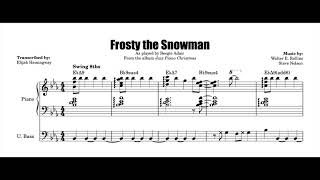 Beegie Adair - Frosty The Snowman - Sheet music transcription (Jazz Piano)