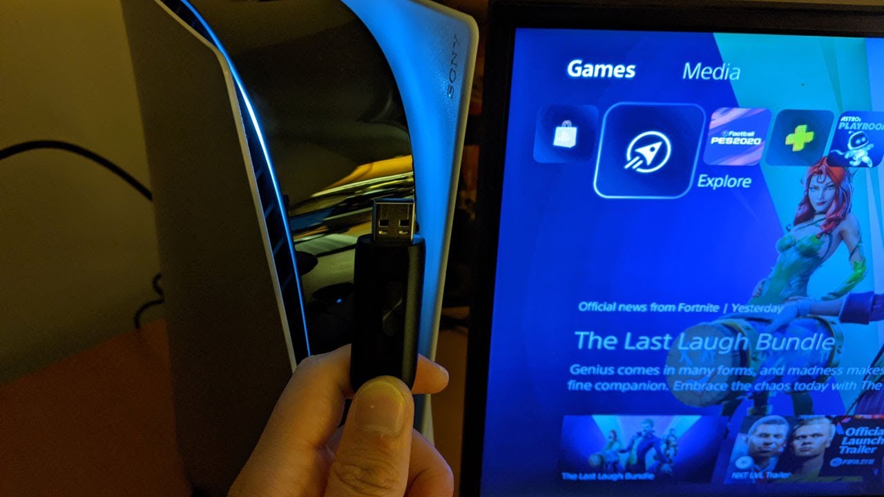 HOW TO RE-INSTALL PS5 SYSTEM SOFTWARE USING USB FLASH DRIVE TO FIX PS5 ...