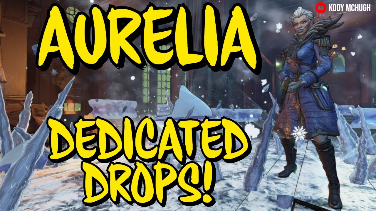 Borderlands 3 Legendary Weapons from 50 KILLS of AURELIA (Mayhem 4