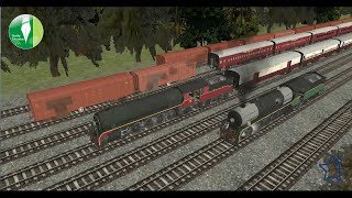 Skipping A Station - Indian Train Models Addons For Auran Trainz Simulator