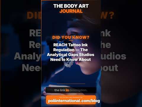 REACH Tattoo Ink Regulation — The Analytical Gaps Studios Need to Know About