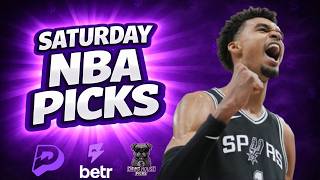 BEST NBA SATURDAY PRIZEPICKS TODAY (9-3 RUN!🔥) | PLAYER PROPS &amp; PREDICTIONS APRIL 4TH #nba