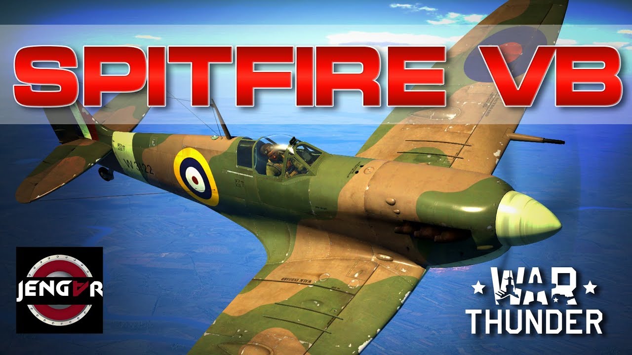 War Thunder Realistic: Spitfire Mk Vb [Merlin Hotness!] - YouTube
