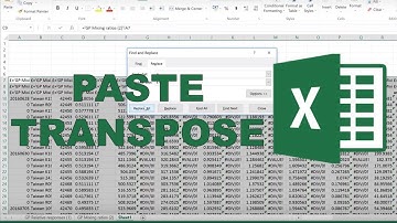 Hoe transponeren met formules in Excel te plakken
