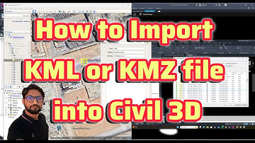 How to Convert KML File to AutoCAD Civil 3D Drawing | Google Earth Pro to AutoCAD Civil 3D