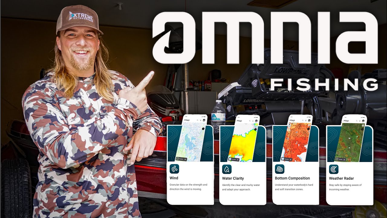 Bass Fishing Becomes Easier Using The Omnia Fishing App! (Premium