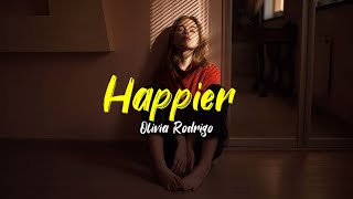 Heppier - Olivia Rodrigo (Lyrics Music)
