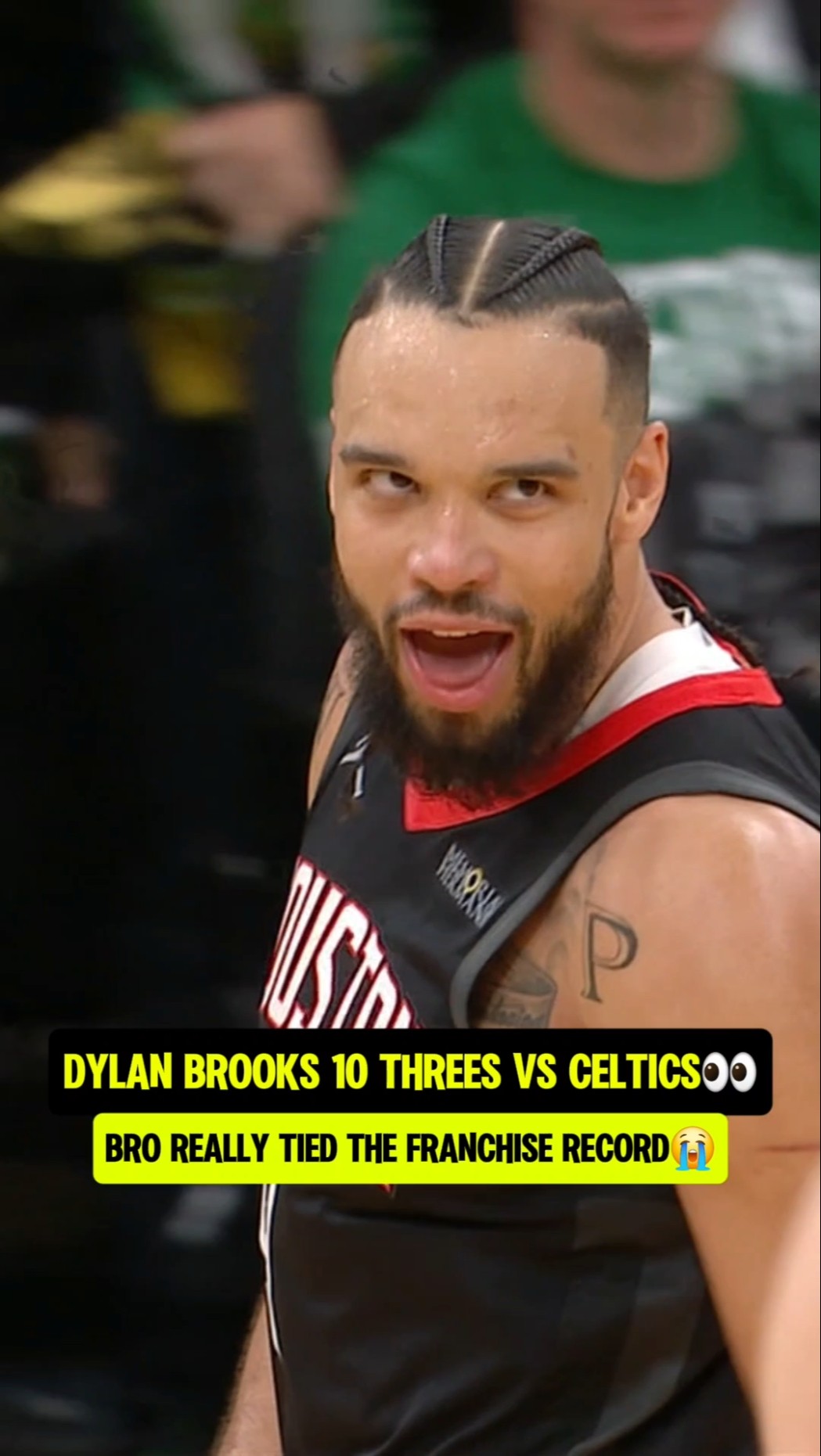 No way you let Brooks hit 10 threes?
