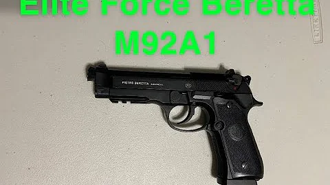 Elite Force Beretta M92A1 Review (CO2 Airsoft Pistol)