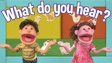 What Do You Hear? | Animal Song | Super Simple Songs