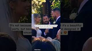 Taylor made it and designed it with her heart #taylorswift #marriage #wedding #shorts #youtubeshorts