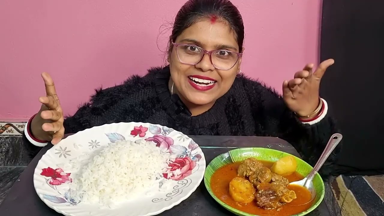 mutton dekhlei mukhe ekai kemon hasi fute othe, aj aber muttin ranna korei fellam