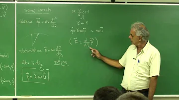 O que acontecerá com o valor da massa relativística de um corpo se a sua velocidade for zero *?