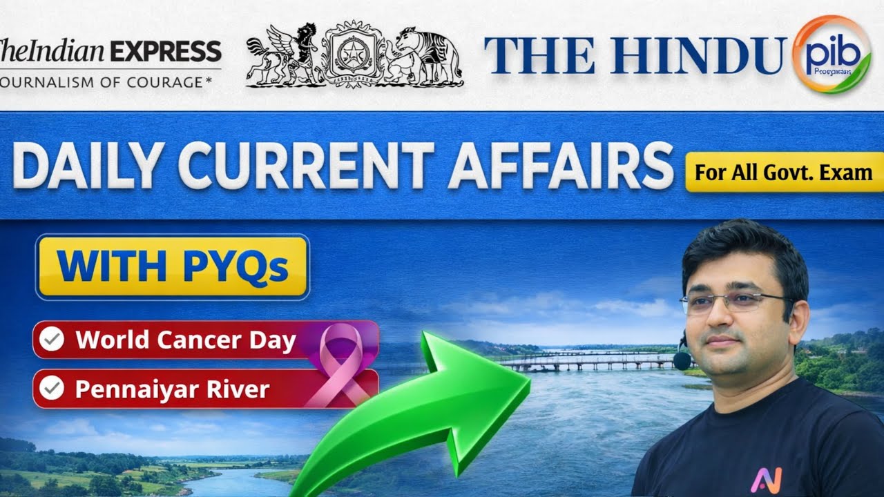 The Hindu + PIB Current Affairs 2026 | UPSC, PCS, SSC & All Exams 2026 | by Jeet Dwivedi #aistudy247