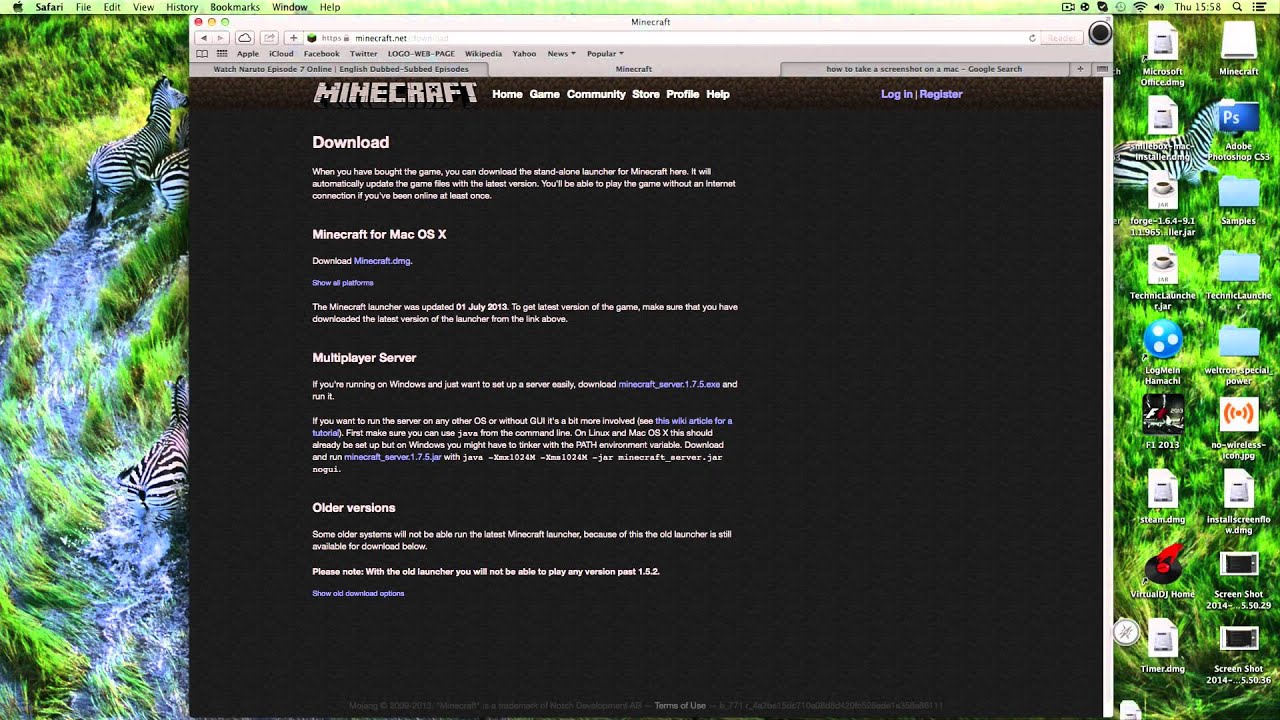 minecraft crack download for mac