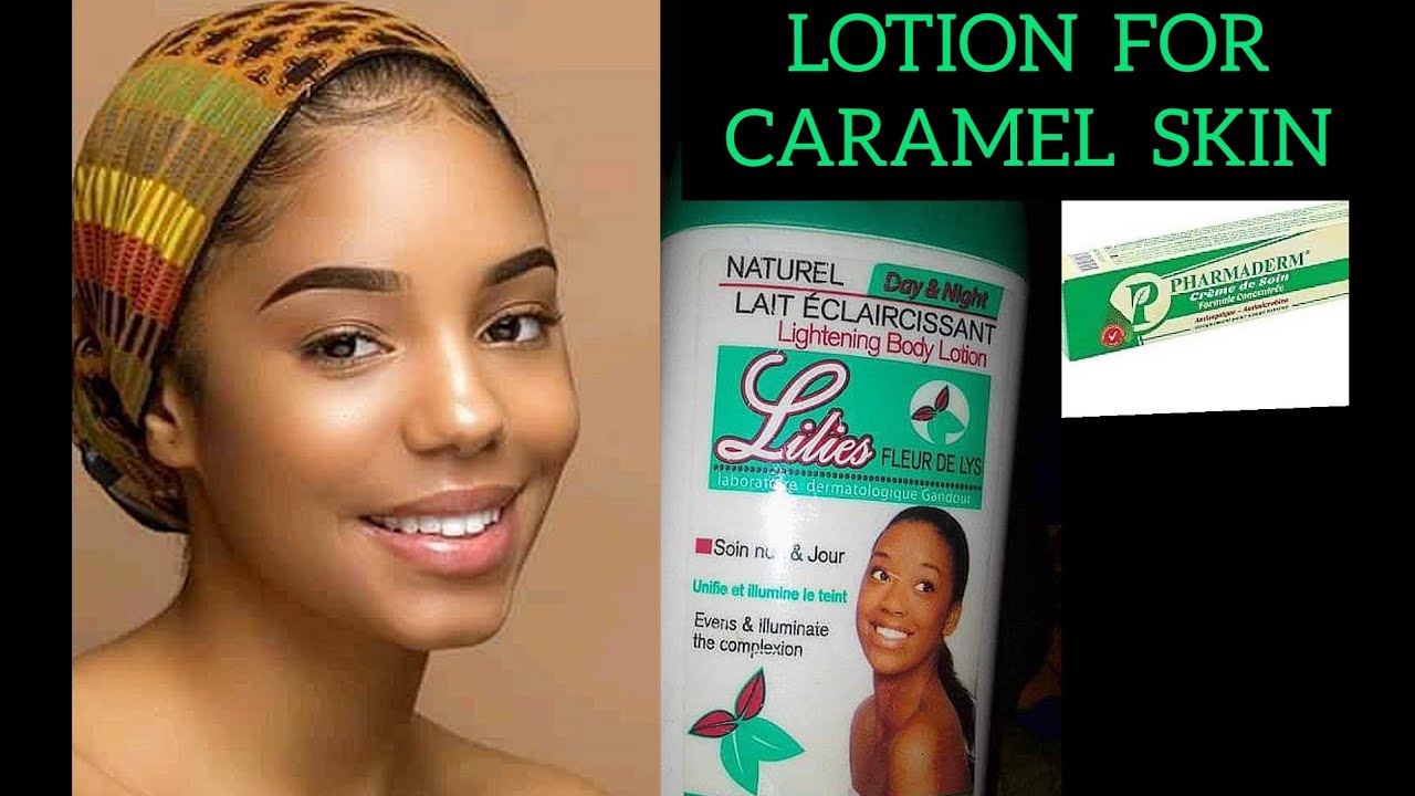 HOW TO MIX YOUR REGULAR LOTION TO GET A RICH CARAMEL SKIN TONE YouTube