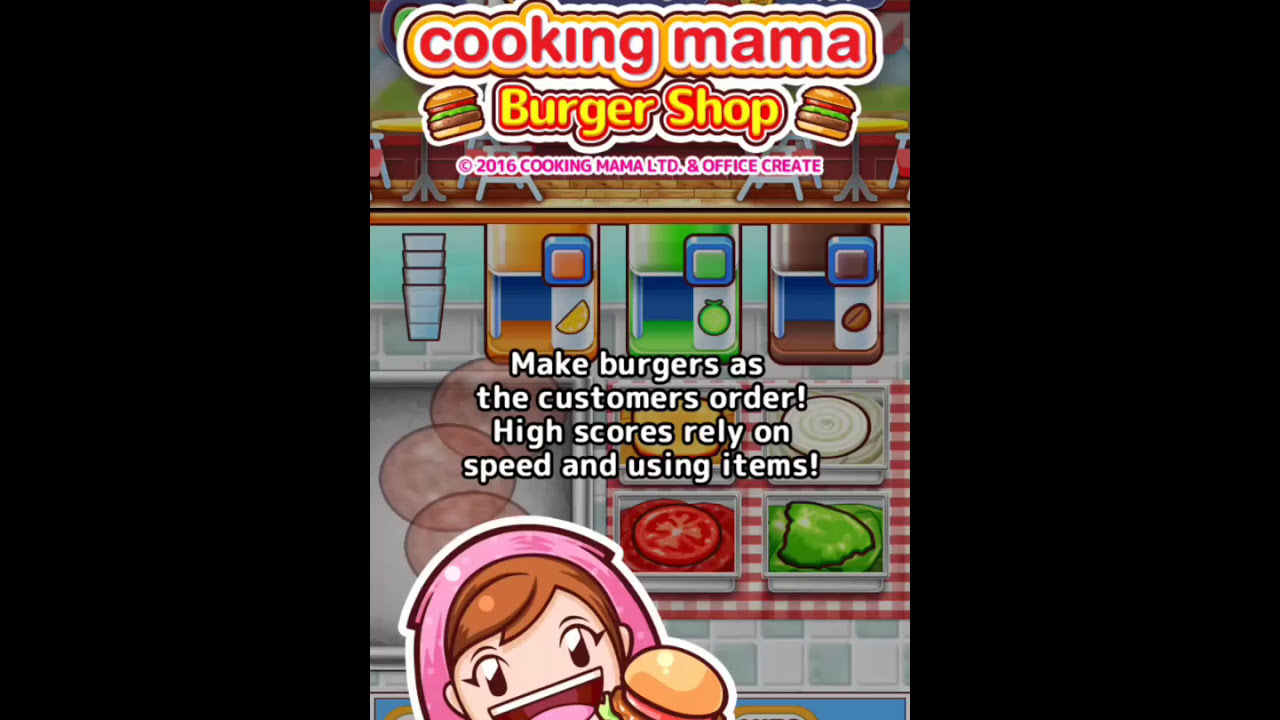 Cooking Mama Burger Shop 40k high score! video phone beyonce mp3