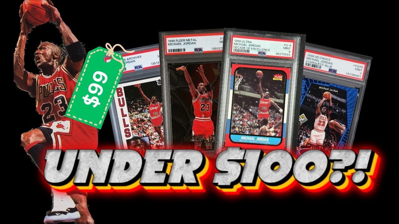 30 Michael Jordan PSA 9 Cards You Can STILL Buy Under $100 Recent