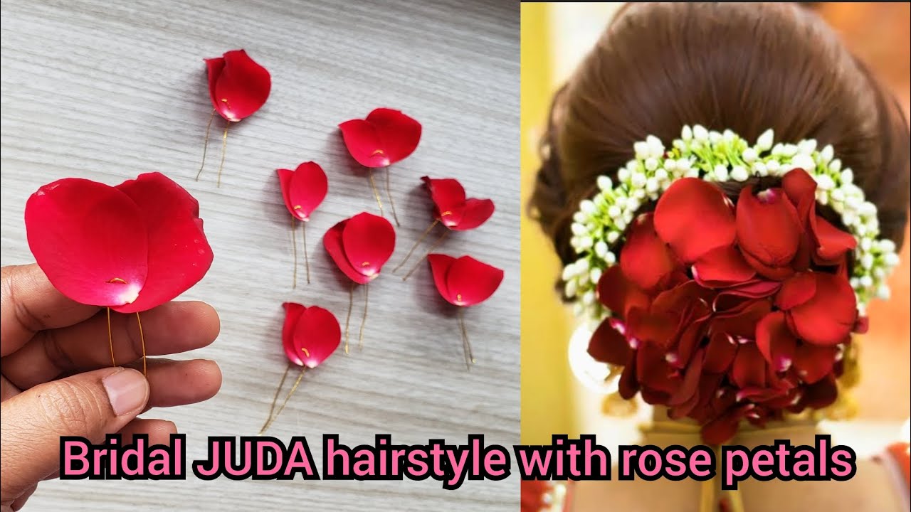 Elegant Rose and Mogra Flower Hair Bun Cover | D2C Sale