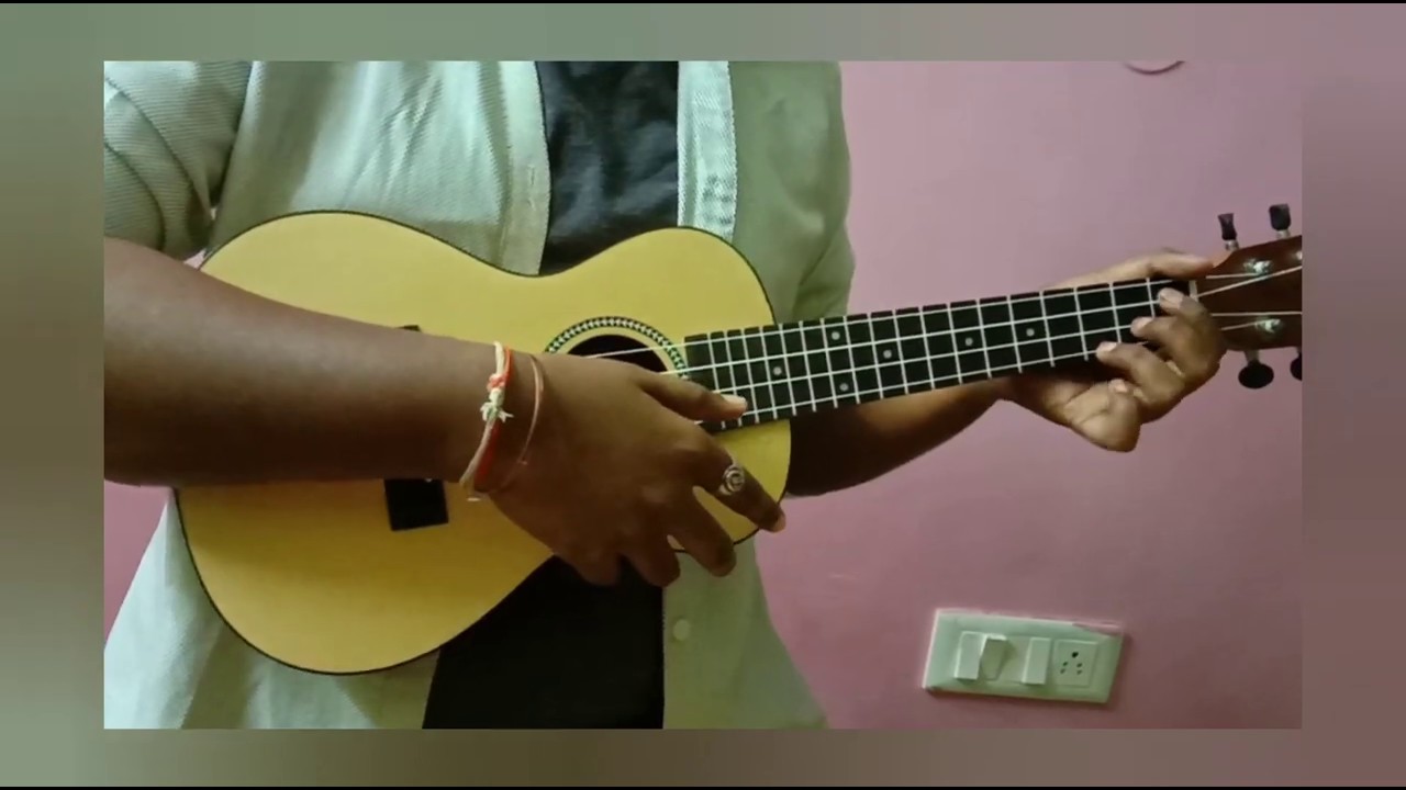 Ukulele lesson no 1 Telugu YouTube