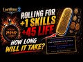 Rolling for a PERFECT +45 Life Skiller Charm 👀