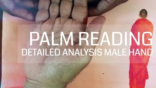 Palmistry | Male Right Hand Reading  | Live Demonstration + Detailed Hand Print Analysis screenshot 3