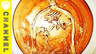 ラストまで目が離せない！チョコアート