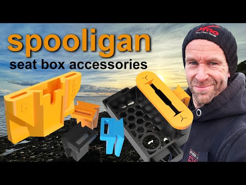 Teakle's Tackle Talks- Spooligan Fishing Seat Box Accessories