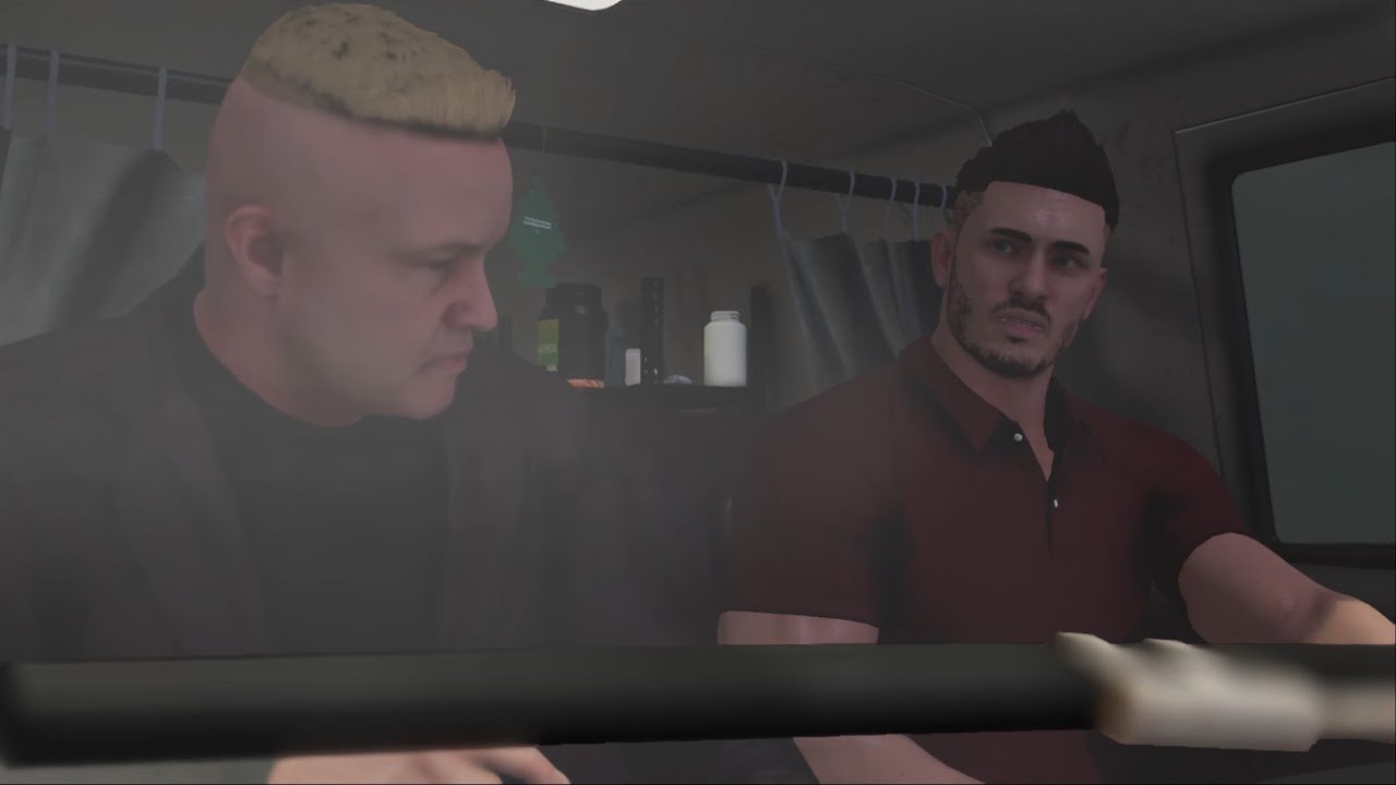 WWE 2k19 buzz and Barron blade in Mexico and spotted the mask man who attacked him 