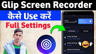 How To Use Glip Screen Recorder App || Glip Screen Recorder Kaise Use Kare || Glip Screen Recorder screenshot 1